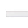 Barra armario ovalada metal blanco 150cm cintacor - storplanet