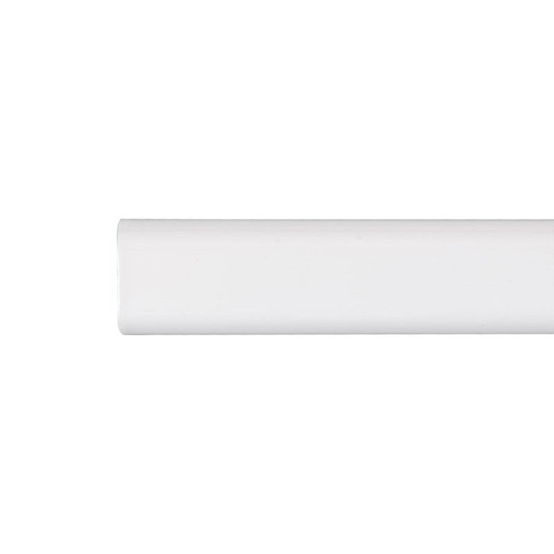 Barra armario ovalada metal blanco 200cm cintacor - storplanet Barra armario ovalada metal blanco 200cm cintacor - storplanet