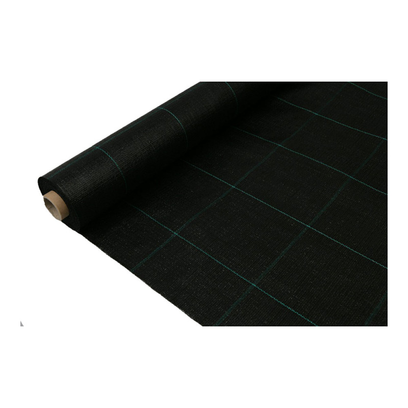 Malla antihierba 100 gr/m² 1 x 100 m color negra Malla antihierba 100 gr/m² 1 x 100 m color negra