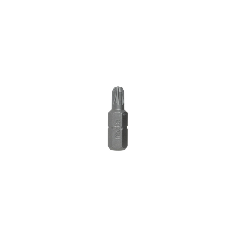 Juego 10 puntas pozidriv pz 1x25mm 1/4" acero bpz125 mota Juego 10 puntas pozidriv pz 1x25mm 1/4" acero bpz125 mota