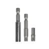 Pack 5 adaptadores hexagonal magnetico 1/4" 10x60 5p. bam1060 mota