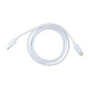 Cable usb-c a usb-c 1,2 m blanco
