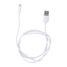 Cable usb-a a lightning 1,2 m blanco
