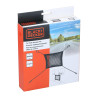 Red de almacenamiento para automóvil entre asientos black+decker