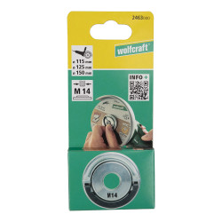 Tuerca de fijación rápida para amoladora angular 2463000 wolfcraft