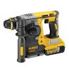 Martillo electroneumático sin escobillas xr 18v sds plus® 2,1j con 2 baterías li-ion 5ah con maletín tstak ii dch273p2t-qw d ...