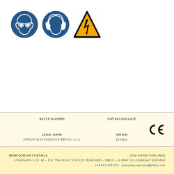 Martillo electroneumático sin escobillas xr 18v sds plus® 2,1j con 2 baterías li-ion 5ah con maletín tstak ii dch273p2t-qw d ...