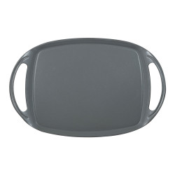Asador 36,9 x 24,6 cm aluminio forjado ind earth grey sg-6755 san ignacio