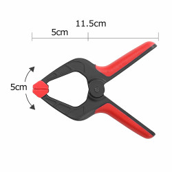 Pinza de resorte, 25 mm