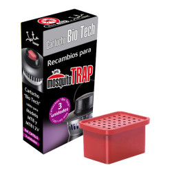 Recambio mosquito "bio tech" válido para modelo mt8 y mt812v, 3 uds