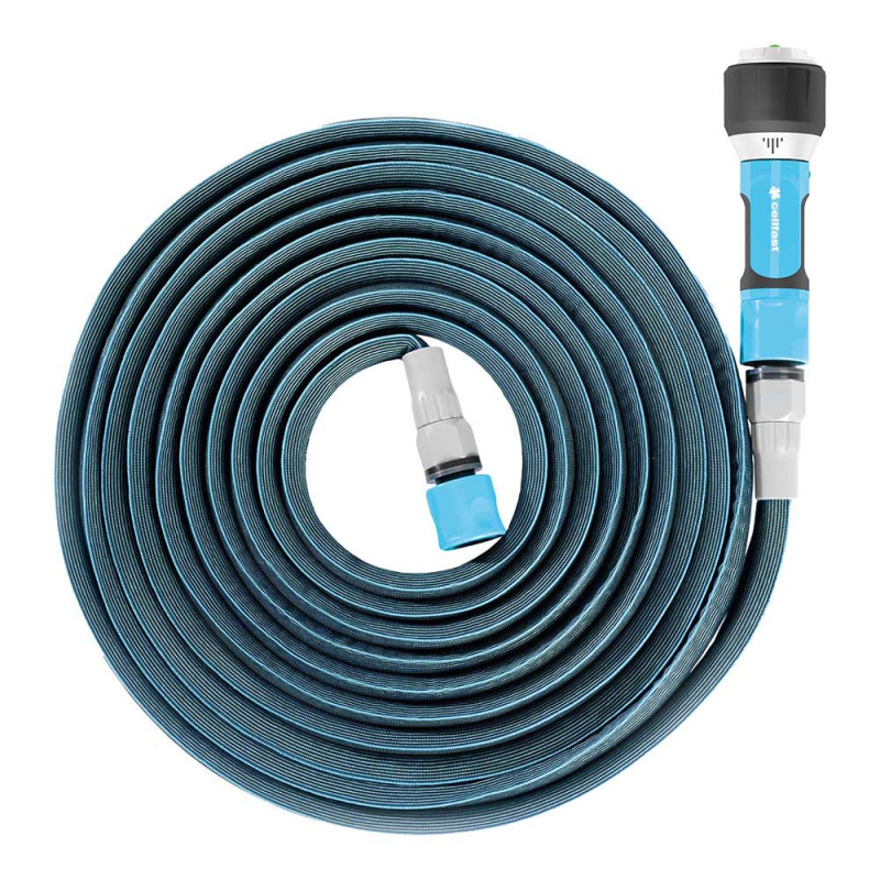 Kit manguera extensible zygzag 7,5 a 15 con conectores y lanza multi ergo cellfast Kit manguera extensible zygzag 7,5 a 15 con conectores y lanza multi ergo cellfast
