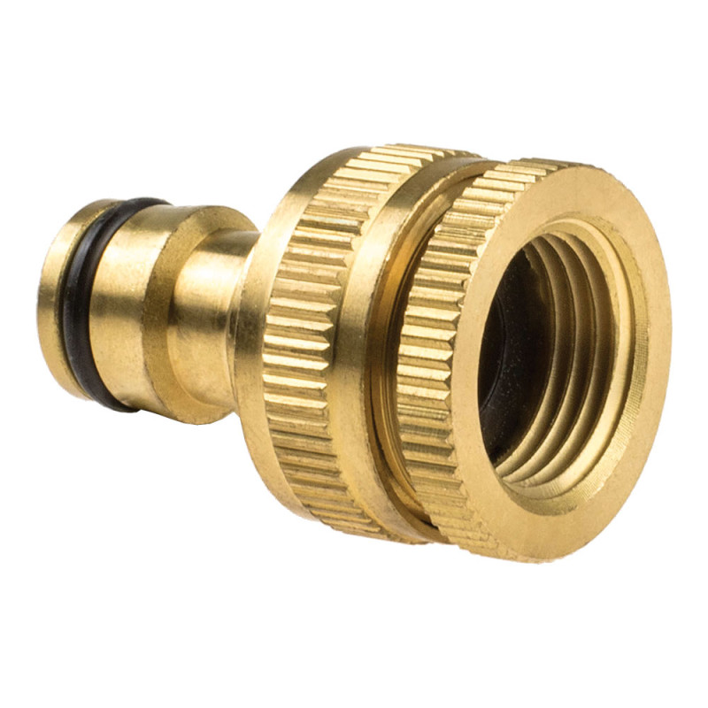 Conector roscado hembra laton brass 1/2" - 3/4" Conector roscado hembra laton brass 1/2" - 3/4"