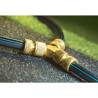 Conector de 3 vias latón brass