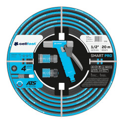 Kit manguera de jardín smart pro 20 m (1/2" 12.5 mm)