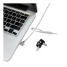 Cable antirrobo para portatil con 2 llaves logilink