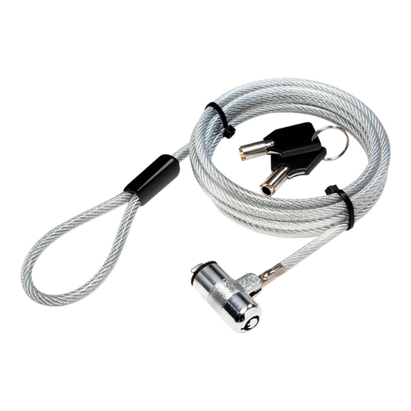 Cable antirrobo para portatil ultrafino con 2 llaves logilink Cable antirrobo para portatil ultrafino con 2 llaves logilink