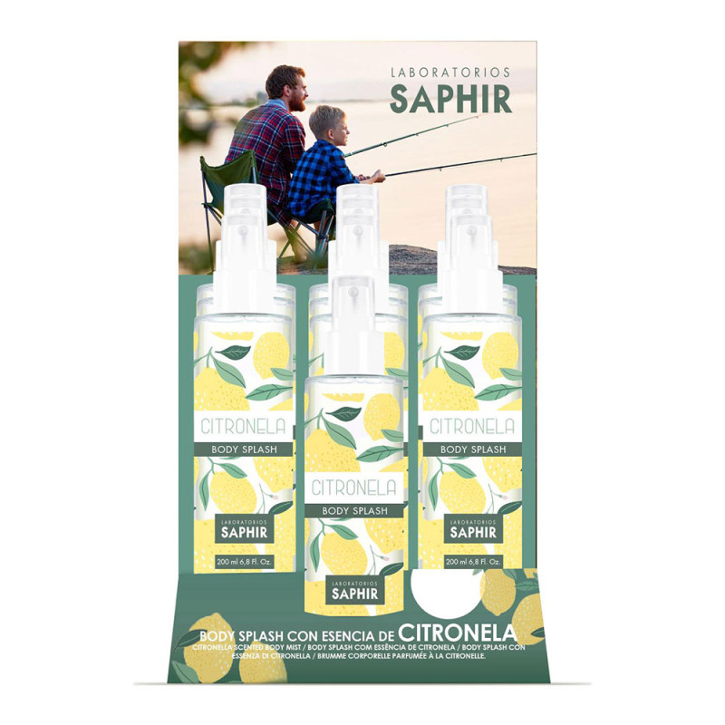 Expositor sobremesa con 12 unidades de citronela saphir (ref. 97813) Expositor sobremesa con 12 unidades de citronela saphir (ref. 97813)