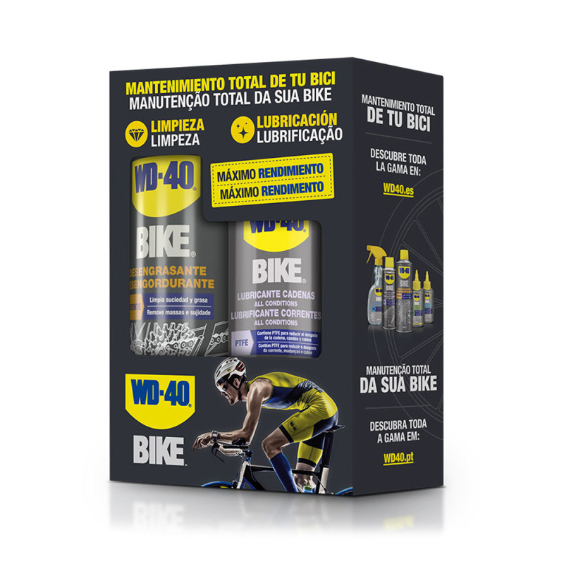 Pack wd-40 specialist bike desengrasante 500 ml + wd-40 specialist lubricante cadenas all conditions 250 ml 34877 wd-40 Pack wd-40 specialist bike desengrasante 500 ml + wd-40 specialist lubricante cadenas all conditions 250 ml 34877 wd-40