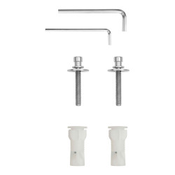 Kit fijación para asientos de inodor caída amortiguada roca dama ai0000400r roca