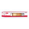Estufa de baño de cuarzo - modelo cromo - 600-1200w orientable - edm