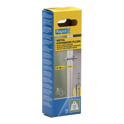 Taco de expansión metálico ø8x46 tornillo m4x55 (bolsa 10 unid)