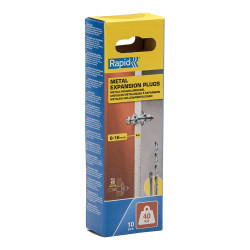 Taco de expansión metálico ø11x37 tornillo m5x48 (bolsa 10 unid)