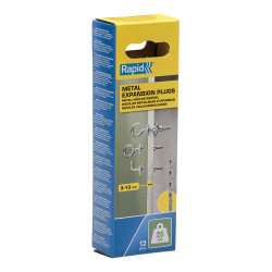 Taco de expansión metálico ø8x32 tornillo ø4 (bolsa 12 unid)