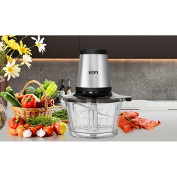 Picadora acero inoxidable 350 w 1,8 l
