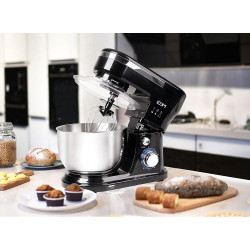 Batidora amasadora 1000w con bol de acero inoxidable 4 l, 32 x 14 x 29 cm