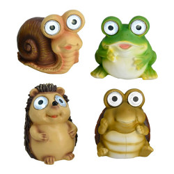 Figura luz solar animal 11 cm modelos surtidos
