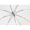 Paraguas largo ø93 cm transparente automático, colores surtidos