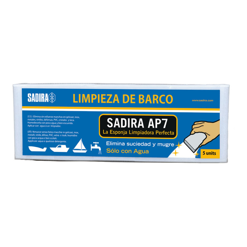 Pack 5 uni. esponjas limpiadoras naúticas sadira Pack 5 uni. esponjas limpiadoras naúticas sadira