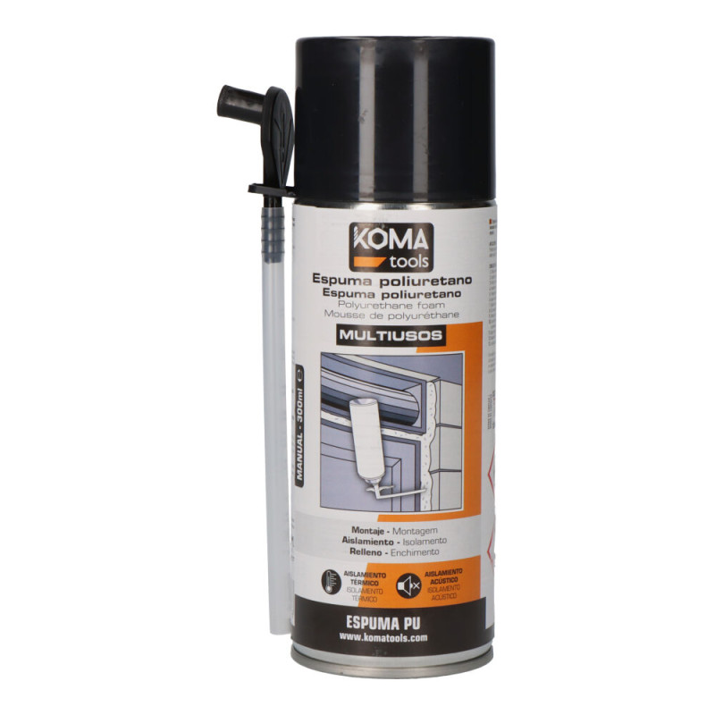 Espuma poliuretano canula 300 ml Espuma poliuretano canula 300 ml