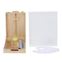 Set maletin pintura madera 36 pcs, 110680240, artist
