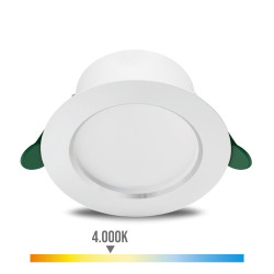 Downlight diamond cut ultra efficient dl264 rd075, 4000 k 360 im ø9,5 cm
