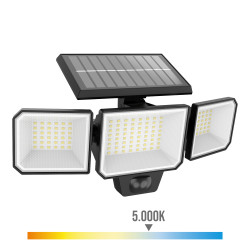 Foco proyector solar con sensor 8,7w 5000k