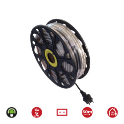 Tira de led 60 leds/m 4,2w/m 220-240v ip44 50 m verde