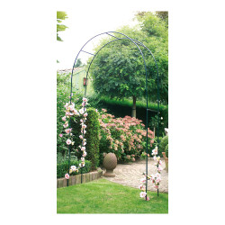 Arco para rosales de metal, 140x240cm. kinzo