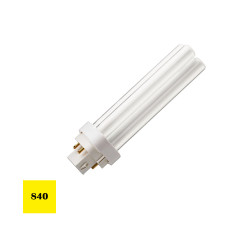 Bombilla bajo consumo g24q-3 4-pins 26 w 1750 lm 4000 k luz dia 174 mm
