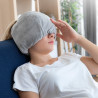 Gorro de gel para migrañas y relajación hawfron, color gris. innovagoods