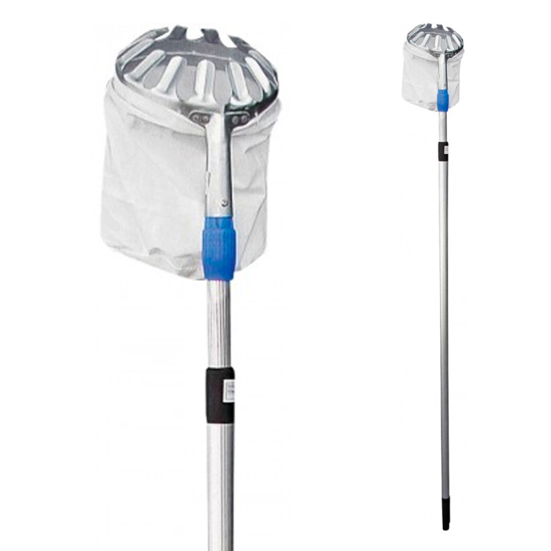 Recogedor de frutas telescopico extensible de 130-240cm grouw Recogedor de frutas telescopico extensible de 130-240cm grouw