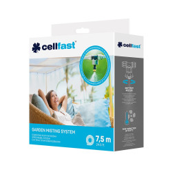 Set de nebulización/climatización para exterior de 7,5 m