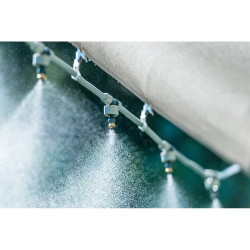 Set de nebulización/climatización para exterior de 7,5 m