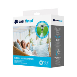 Set de nebulización/climatización para exterior de 15 m