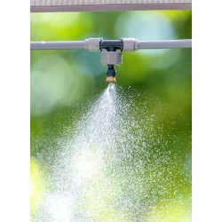 Set de nebulización/climatización para exterior de 15 m