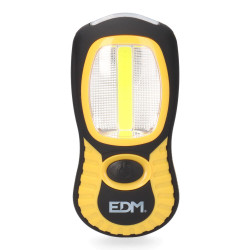 Linterna led xl.doble función con gancho e iman (pilas incluidas)