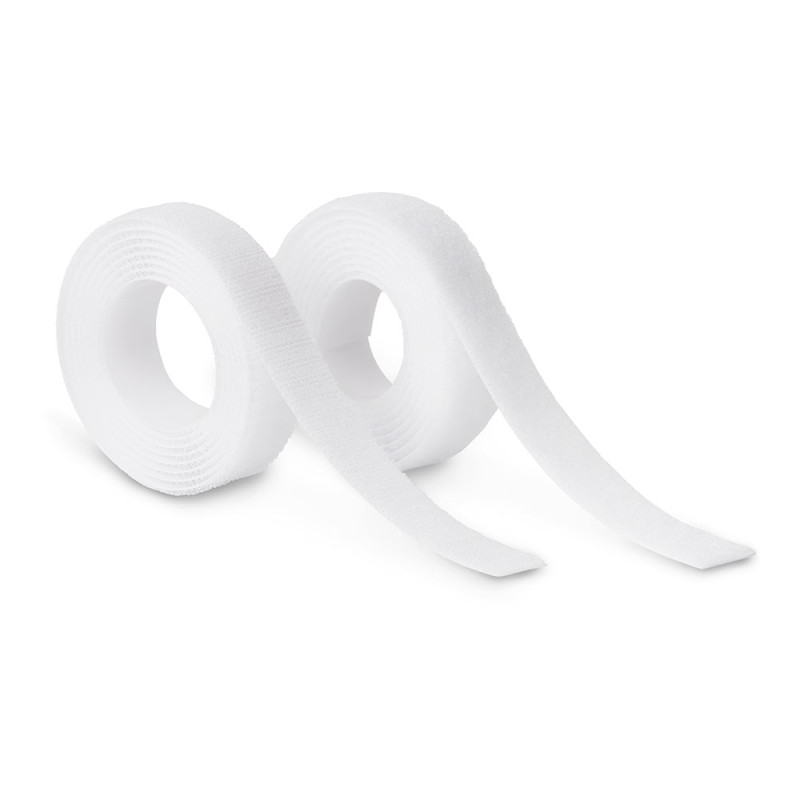Rollo adhesivo térmico de cierre de gancho y bucle 20mm x 1,5m. blanco, 2145-2, inofix Rollo adhesivo térmico de cierre de gancho y bucle 20mm x 1,5m. blanco, 2145-2, inofix