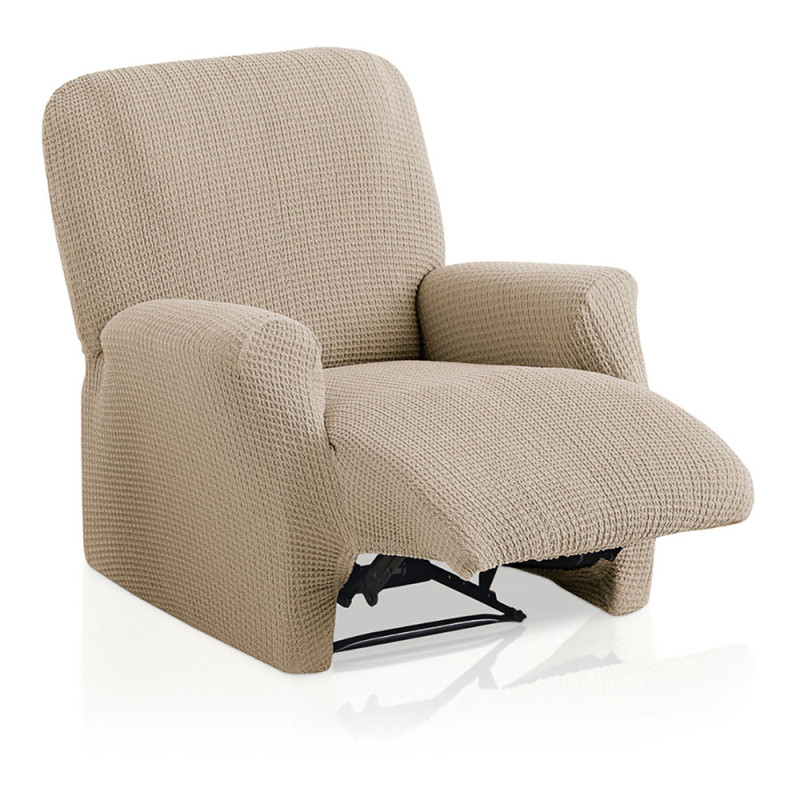 Funda bali lino muliti-elástica para sofa relax completo 1 plaza belmarti Funda bali lino muliti-elástica para sofa relax completo 1 plaza belmarti