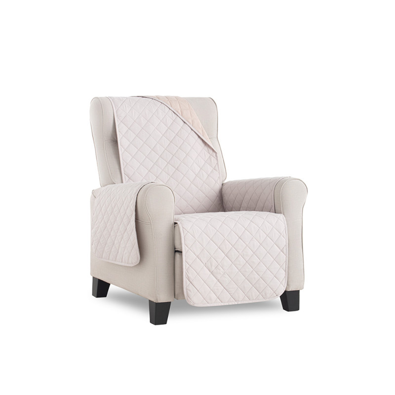 Cubre sofa reversible marfil 1 plaza belmarti Cubre sofa reversible marfil 1 plaza belmarti