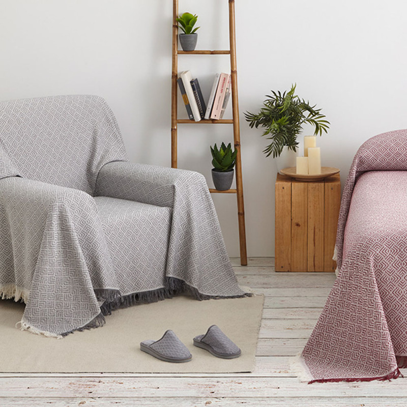 Colcha multiusos formentera gris 230x260cm belmarti Colcha multiusos formentera gris 230x260cm belmarti